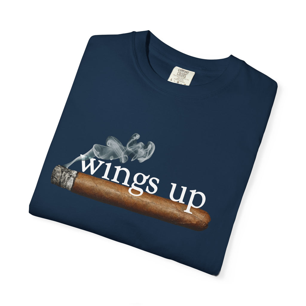 T-Shirt — 'Wings Up' Cigar Graphic Tee
