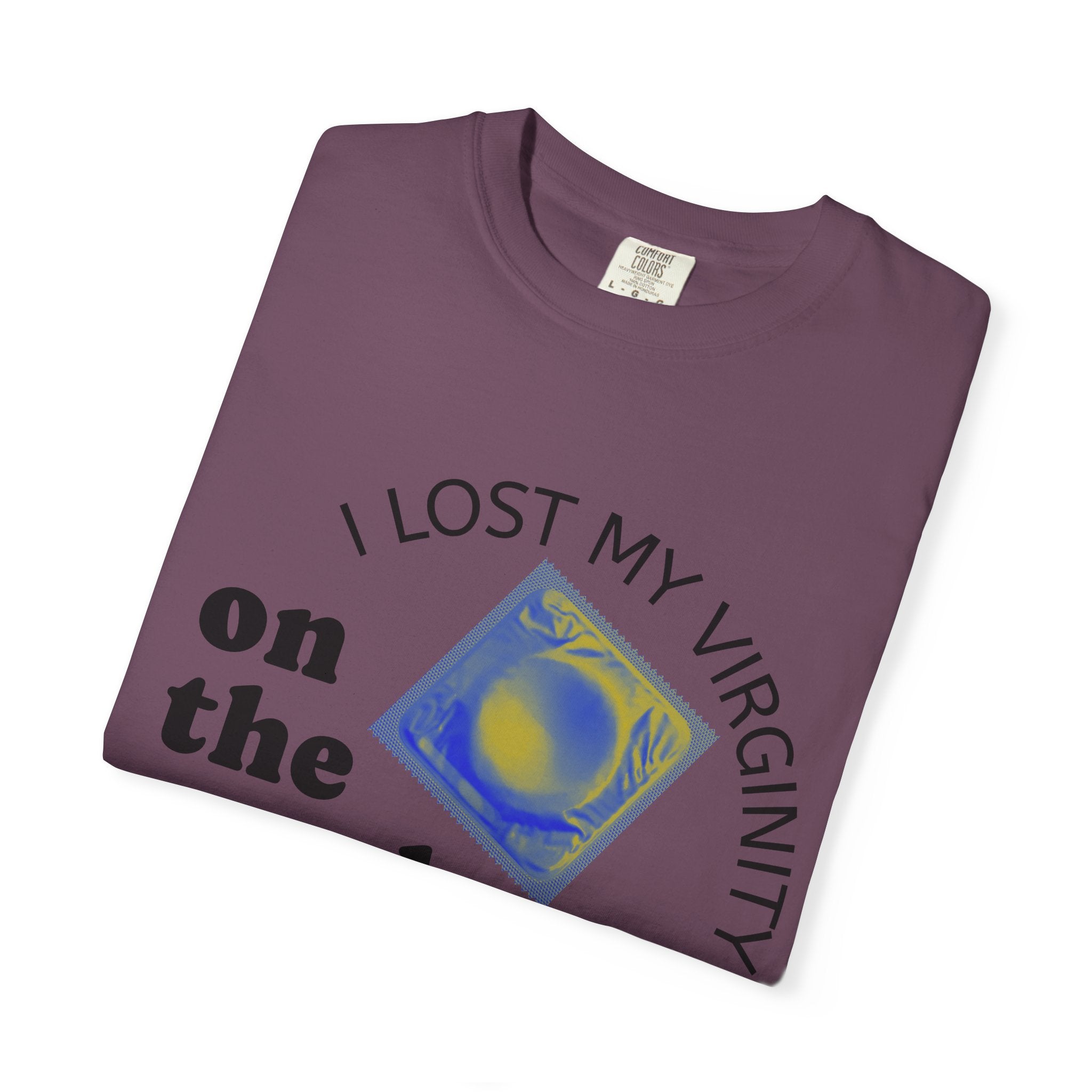I Lost My Virginity on the Quad T-Shirt — College Campus Graphic Tee