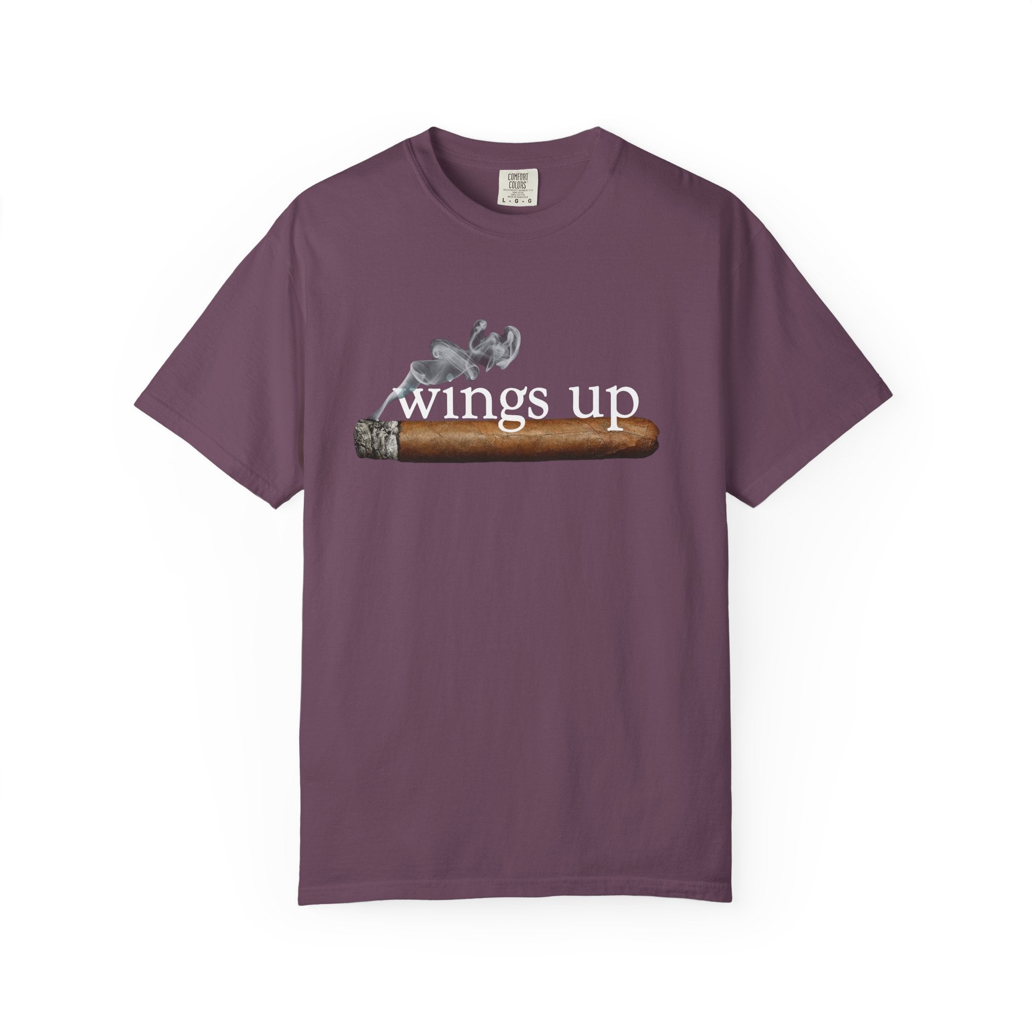 T-Shirt — 'Wings Up' Cigar Graphic Tee