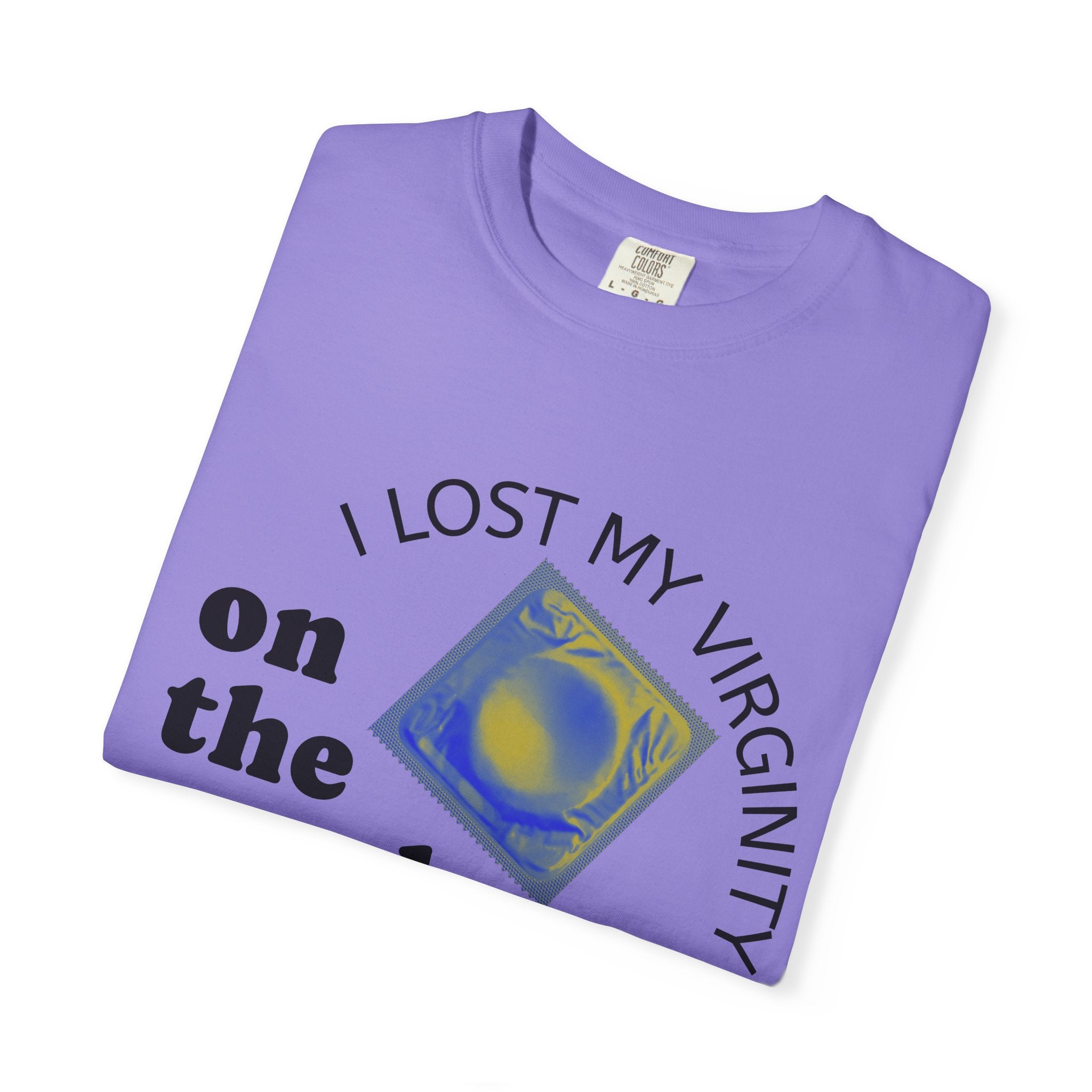 I Lost My Virginity on the Quad T-Shirt — College Campus Graphic Tee