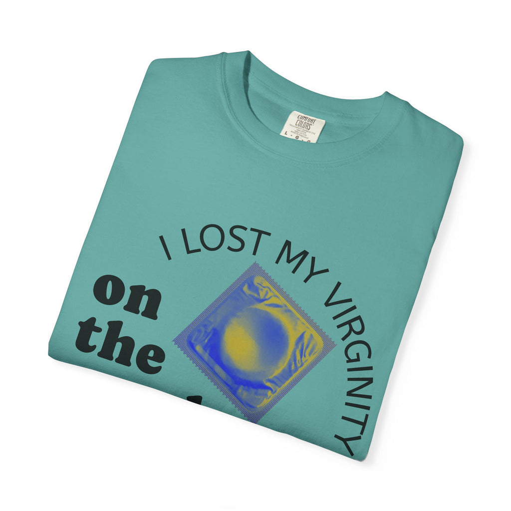 I Lost My Virginity on the Quad T-Shirt — College Campus Graphic Tee