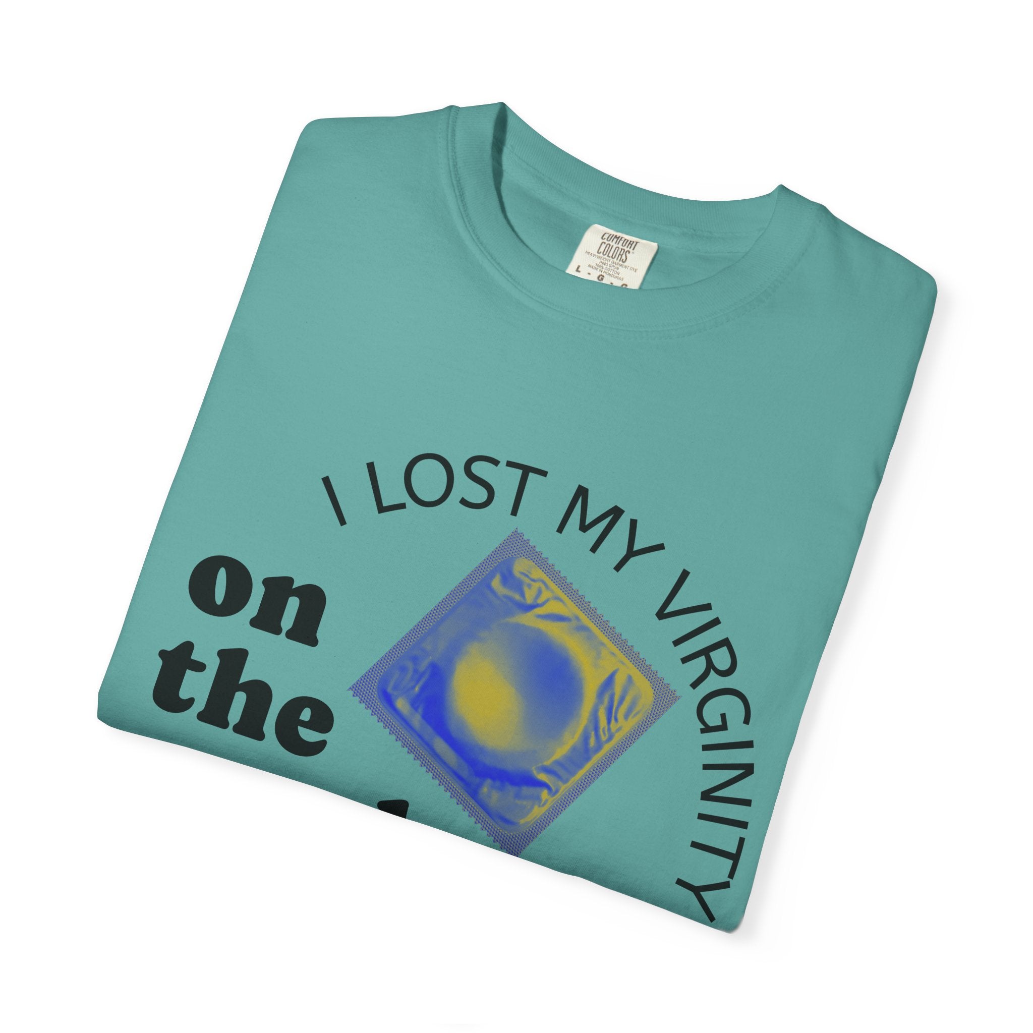I Lost My Virginity on the Quad T-Shirt — College Campus Graphic Tee