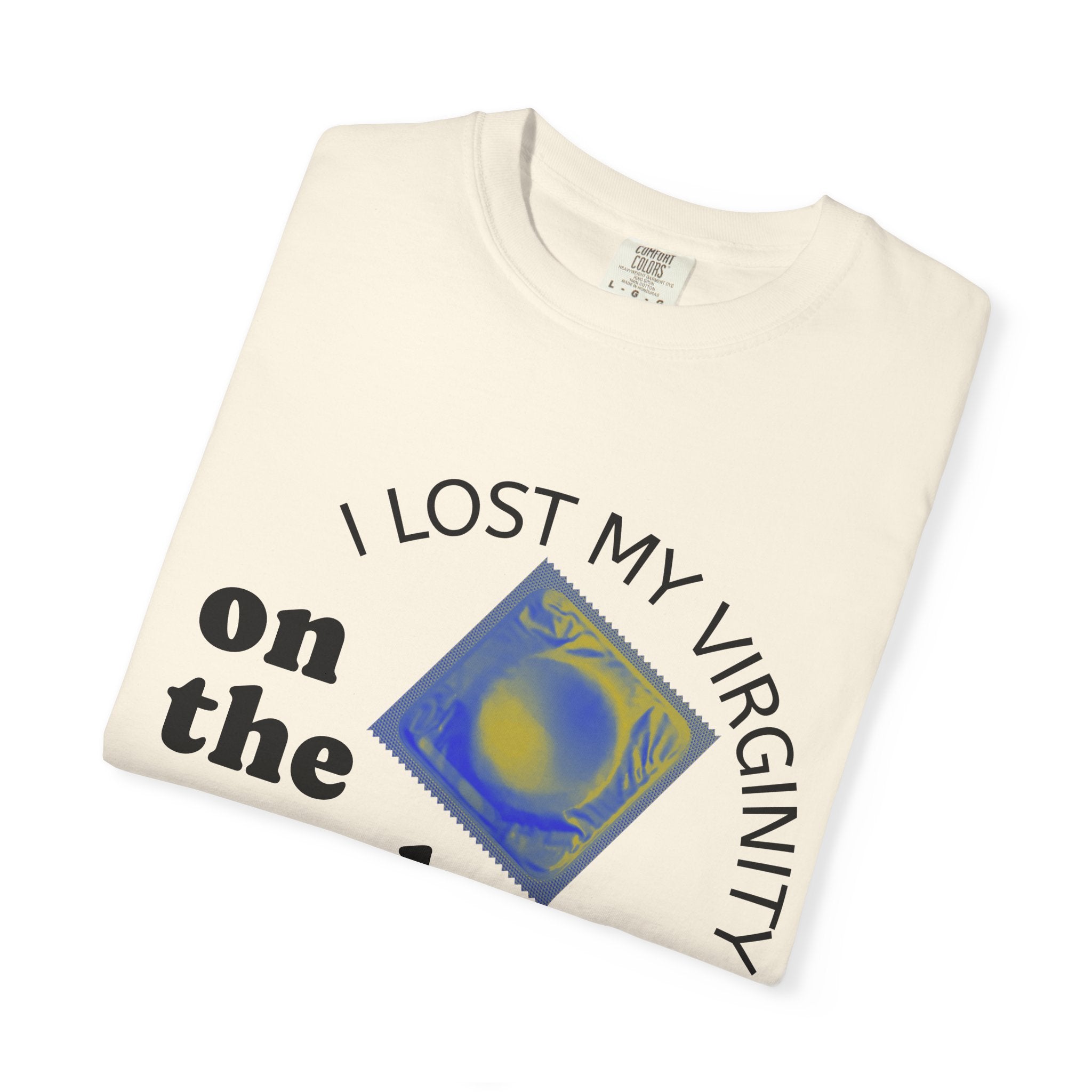 I Lost My Virginity on the Quad T-Shirt — College Campus Graphic Tee