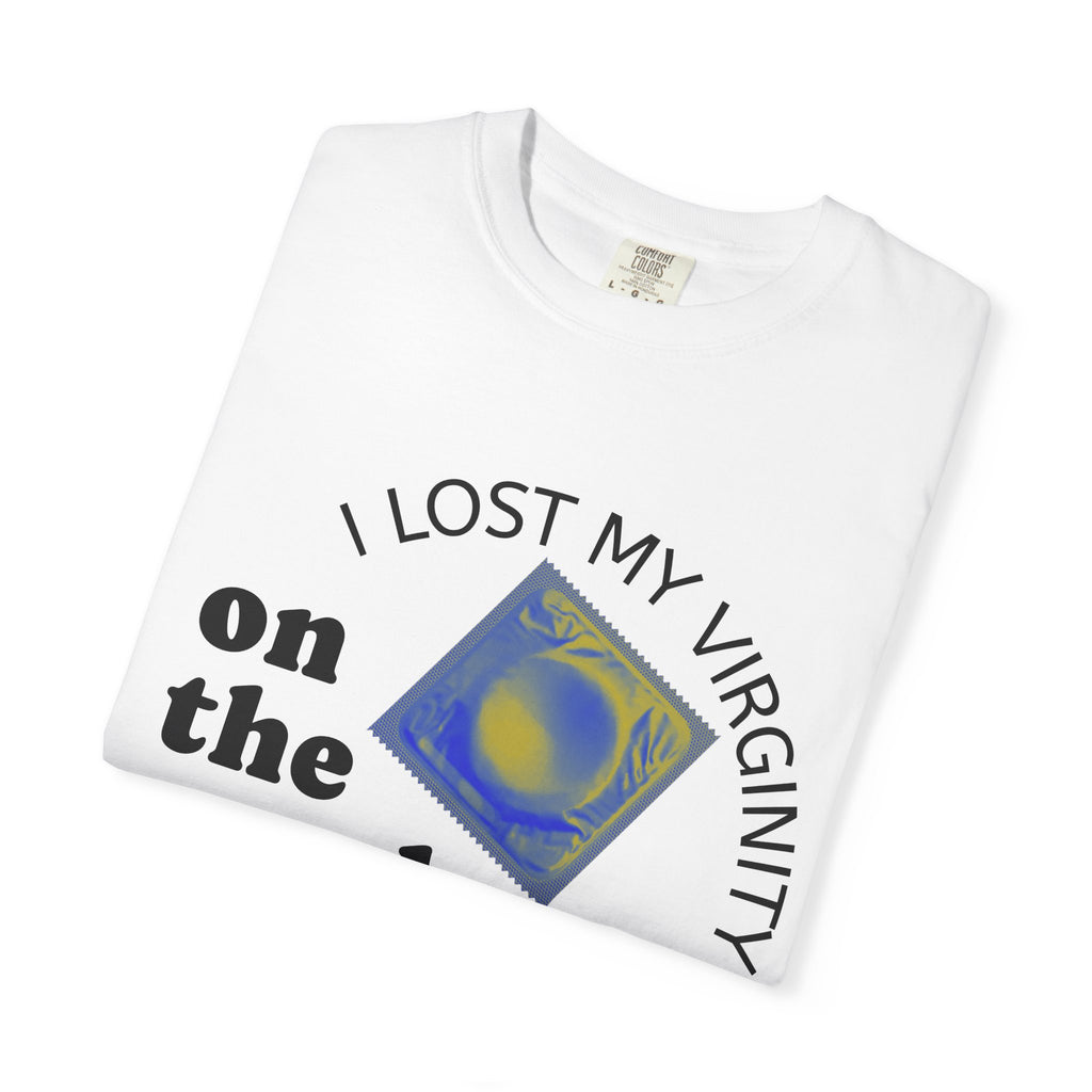 I Lost My Virginity on the Quad T-Shirt — College Campus Graphic Tee