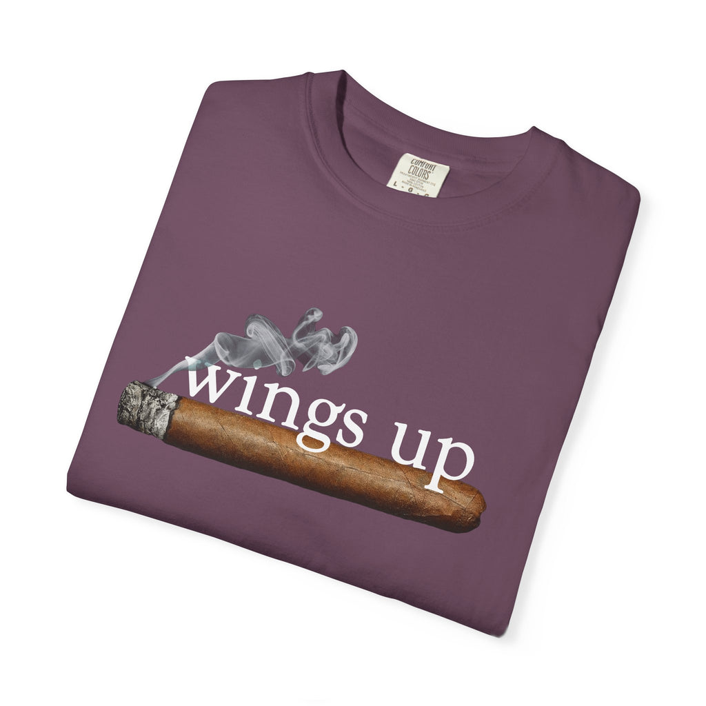 T-Shirt — 'Wings Up' Cigar Graphic Tee