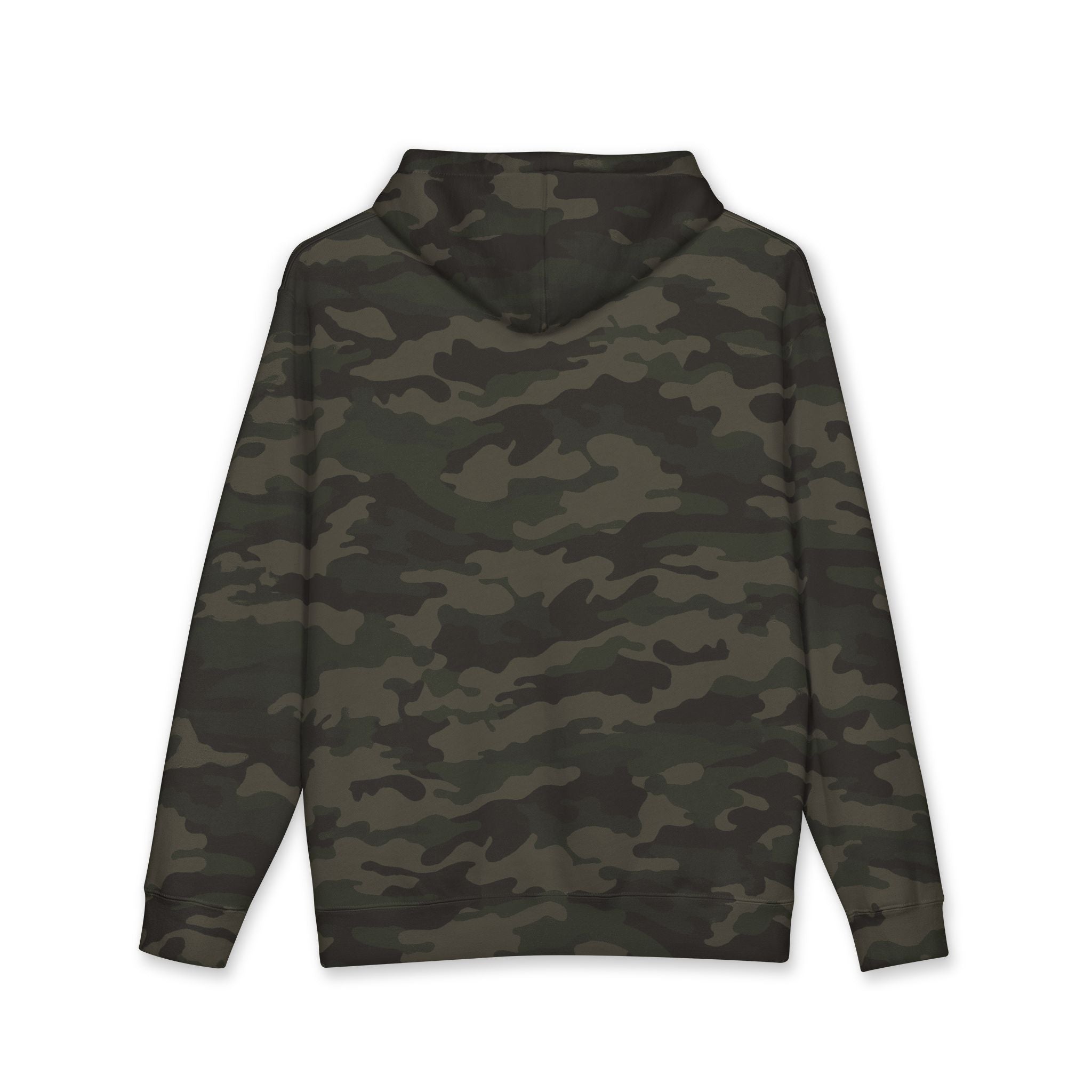 CKVL Logo Hoodie — Distressed Grey Pullover Sweatshirt
