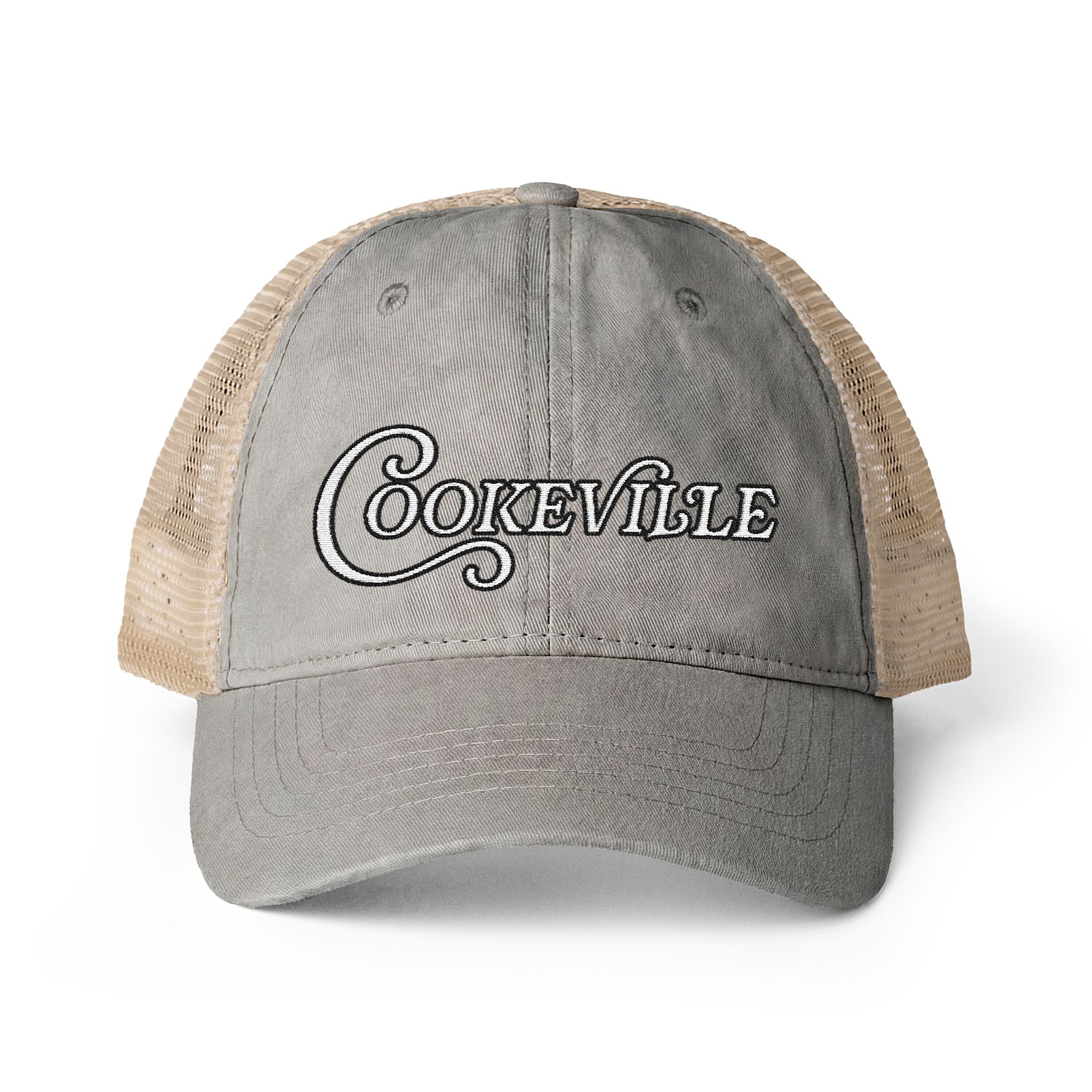 Women's Washed Mesh-Back Cap