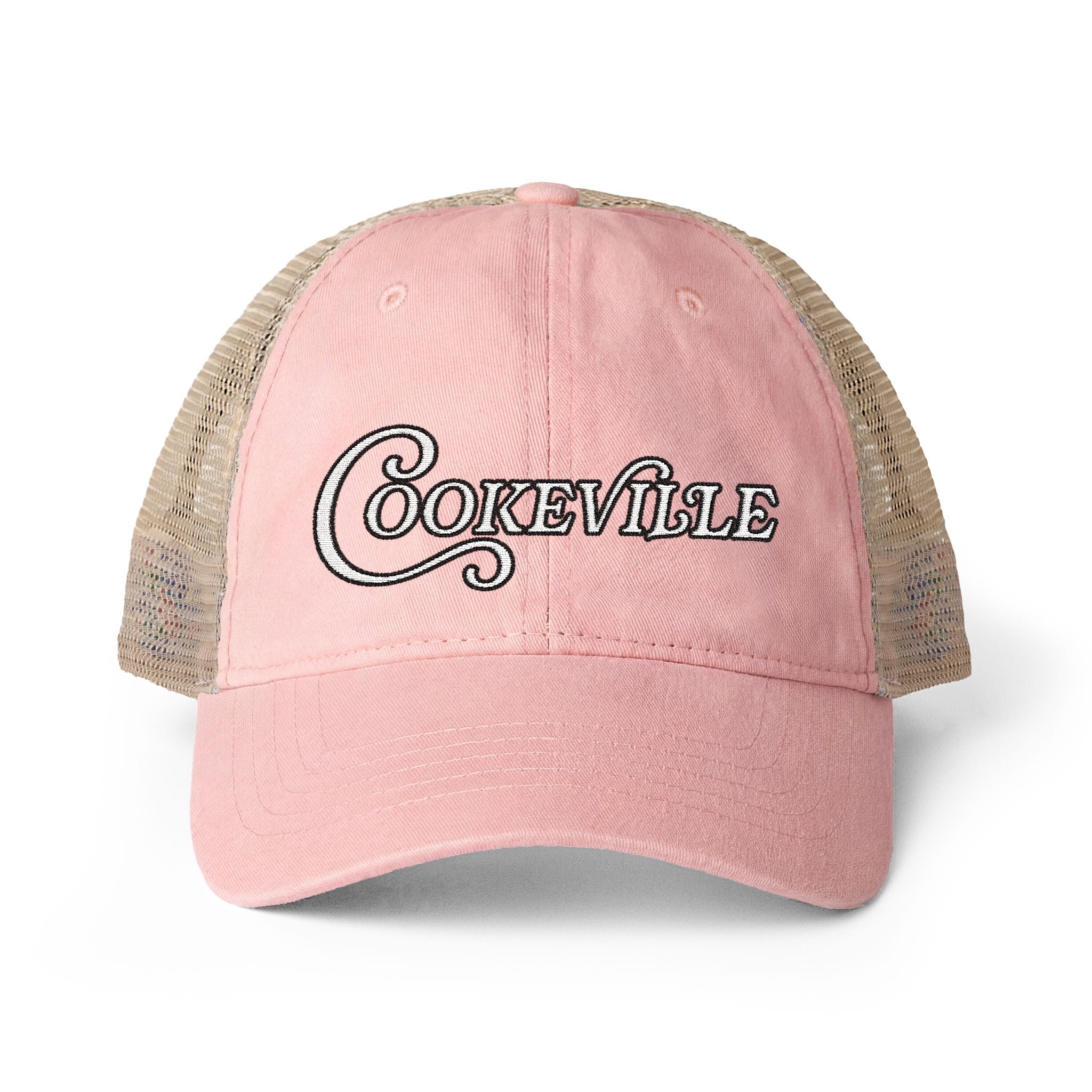 Women's Washed Mesh-Back Cap