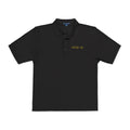 Embroidered "Wings Up" Polo Shirt — Minimalist Casual Polo