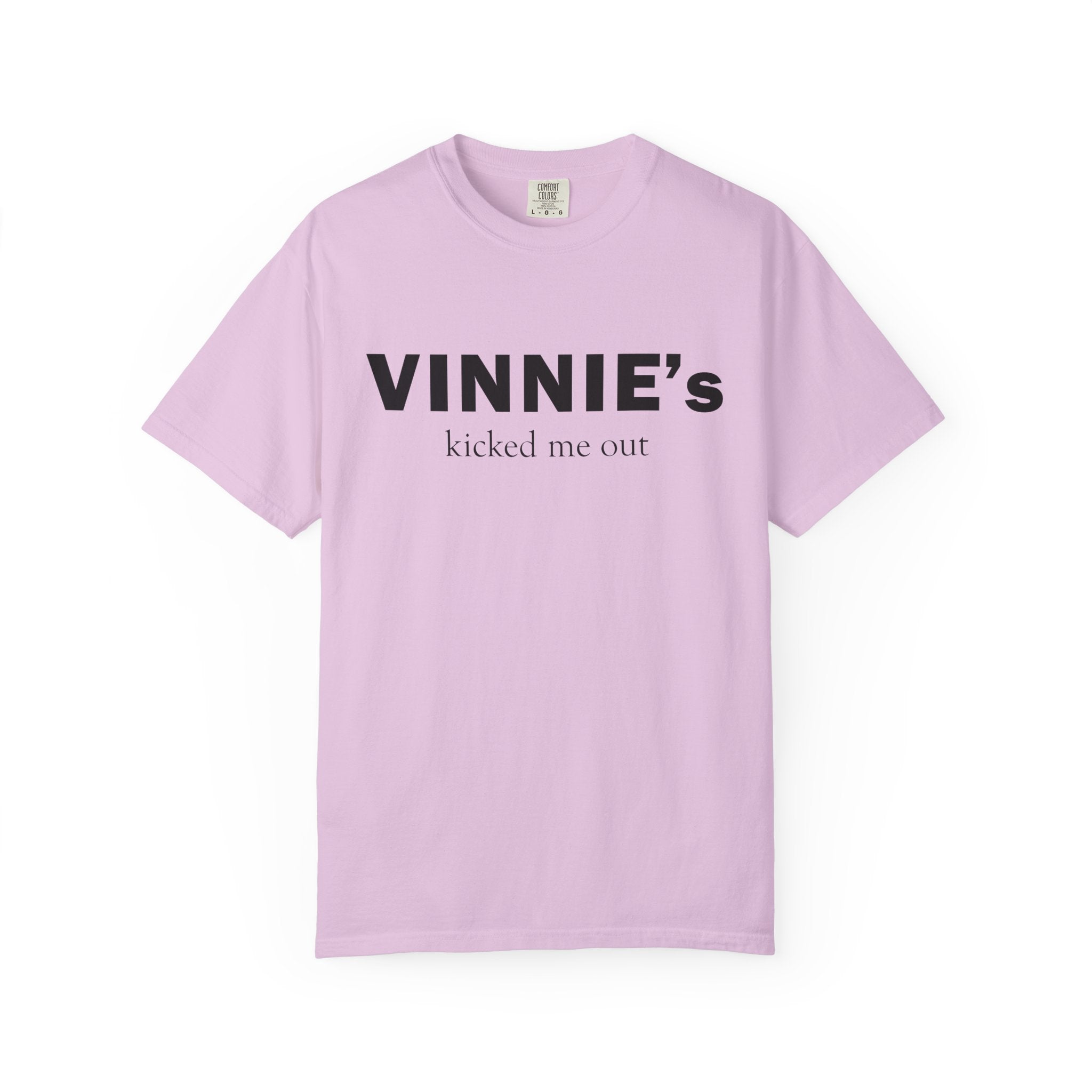 Vinnie’s Kicked Me Out T-Shirt — Retro Diner Photo Graphic Tee